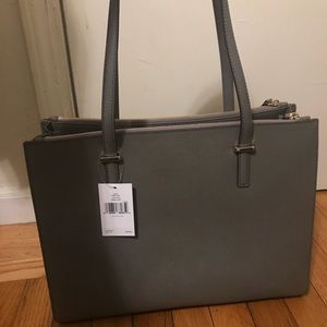 NWT Large Kate Spade Cedar Street Jensen Gray Bag